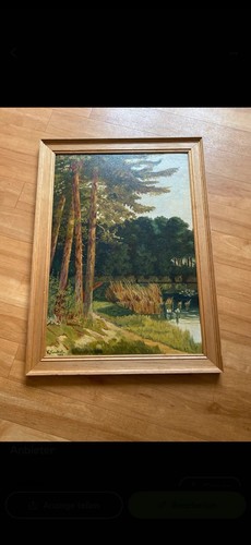 Antik ölgemälde von 1929 - Ölgemälde,
