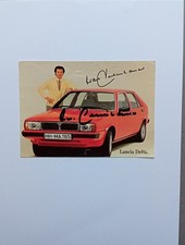 Franz Beckenbauer Werbekarte Handsigniert Original Bayern München DFB WM 1974