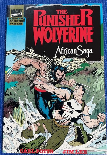 The punisher wolverine - punisher, african