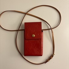 LOUIS VUITTON **VERNIS ROT **Lackleder / Mini POCHETTE /CROSSOVER