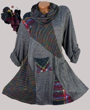 Tunika Bluse Kleid Top Shirt