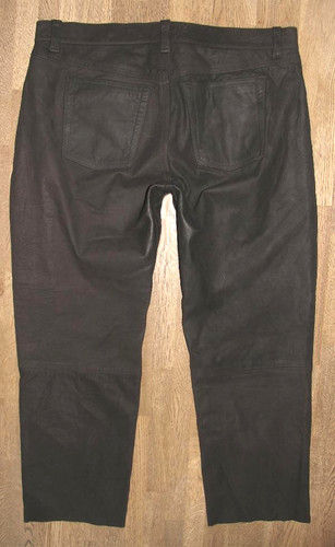 Herren lederjeans nubuk - herren-, nubuk-