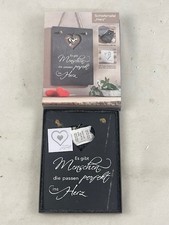 Schiefertafel "Herz"