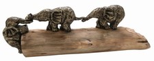 Elefant figur holz dekofiguren - elefant,