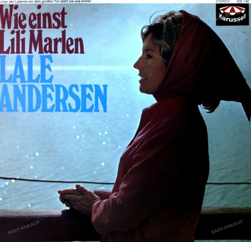 Lale andersen wie einst lili - andersen,