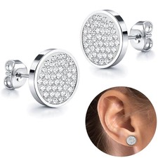 1 Paar Edelstahl Ohrstecker