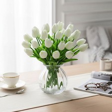Künstliche Tulpen Weiß 20