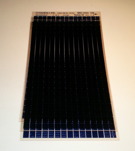 Microfich ersatzteilkatalog - microfich,