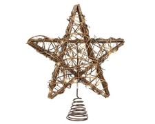 LED Christbaumspitze Stern mit