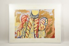 N92U10- Miguel Ortiz Berrocal (1933-2006) Farbserigrafie 24/120 signiert 1980 