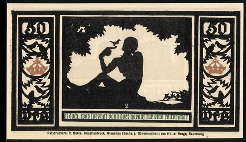 Notgeld quedlinburg 1921 50 - notgeld,