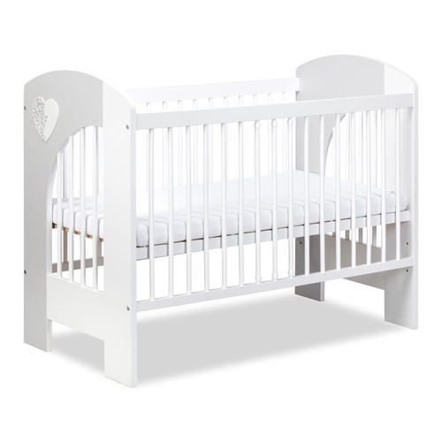 Babybett 120x60 weiß mit - babybett,
