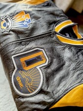 Herren Leder Varsity-/College