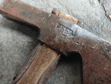 antike Dachdecker Axt  Großvater Werkzeug Museal  100 Jahre alt