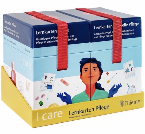 Care lernkarten pflege set - i,