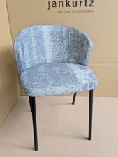 MILA  Stuhl Stahlrohr Schwarz