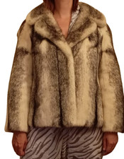 Echter Nerz Pelzmantel –