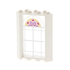 1x Lego Fenster Rahmen 4x4x6