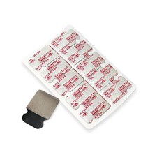 100 Stk. TAB Elektroden für RT-Anschluss 22 x 34 mm für Ruhe EKG AquaTec Gel