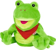 Goki Handpuppe Frosch Frilo H=