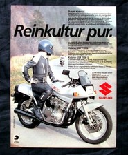 Suzuki GSX 1100S Katana, originale Werbung 1983