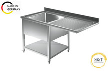 Spülzentrum !ALLE GRÖßEN! Edelstahlspültisch Gastrospüle Edelstahlspüle Spüle