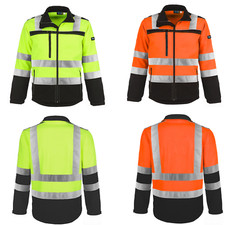 Warnschutz Softshelljacke