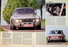 Oldtimer Praxis 2130) Alfa Romeo 2000 GTV Bertone mit 131PS Restaurierung - ein