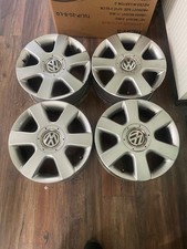 4x Original VW Alufelgen 16 Zoll | 1T0 601 025C | 6,5Jx16H2 ET50 | 5x112