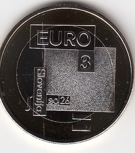 Slowenien 3 euro - slowenien,