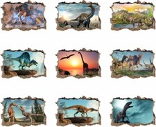 140cm Dinosaurier STICKER 3D