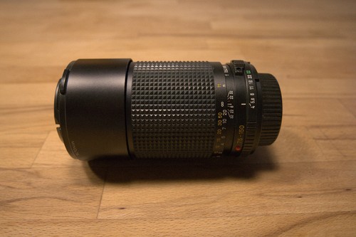 Minolta zoom 150mm f4 in - minolta,