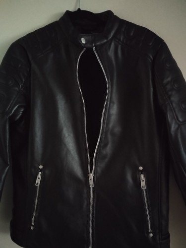 Lederjacke neu schwarz gr - lederjacke,,