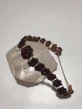 Antik Granat Armband Tombak