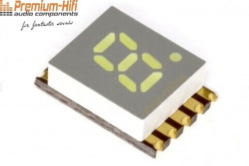 Segment led anzeige weiß 7 - led,