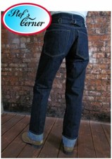 Quartermaster Denim Jeans 30-40er Jahre Style Rockabilly US Army Navy Trouser