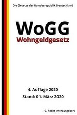 Wohngeldgesetz - WoGG, 4. Auflage 2020 von Recht, G. | Buch | Zustand gut