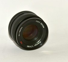 SUPER: CARL ZEISS PLANAR T*  50 mm 1:1.7 für CONTAX mit viel ZUBEHÖR