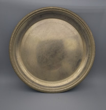 Versilbert Servierteller/