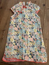 Mädchen Chinesisches  Sommerkleid Gr.128