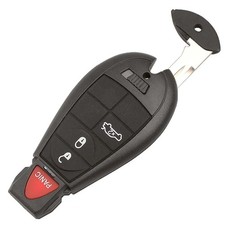 Schlüssel Gehäuse passend für Chrysler 300C, Pentastar, Town & Country, Voyager