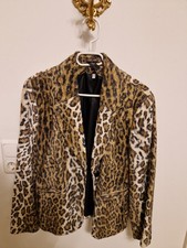 Mantel Damen, Gr. 44, Jacke, Kurzmantel, Leopard, Fell, Apart, Luxus, Gr. 42