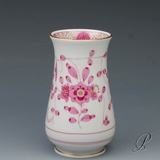 Meissen Vase 1.Wahl reiche Indische Malerei purpur