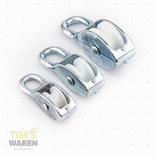 Seilrolle Drahtseilblock Umlenkrolle Blockseilrolle Blockrolle Seil Drahtseil