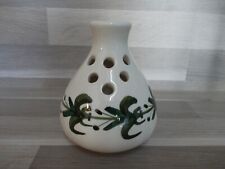 Jersey Keramik Steckvase Lochvase Ikebana Blumensteckvase Potpourri Retro 60ern
