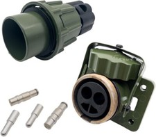 NATO Stecker Steckdose 2-polig