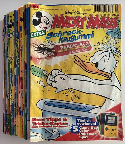 Micky maus comic hefte 2000 - micky,