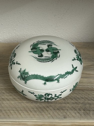 Meissen porzellan deckeldose - meissen,