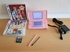 Nintendo DS Lite Rose Handheld-Spielkonsole mit 3 Spielen