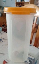 Tupperware Eidgenosse 650ml Nr.1641 gelber Deckel Trockenvorrat luftdicht Gewürz